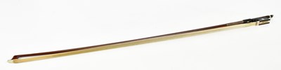 Lot 1005 - ERNST HEINRICH ROTH; a silver mounted violin bow.