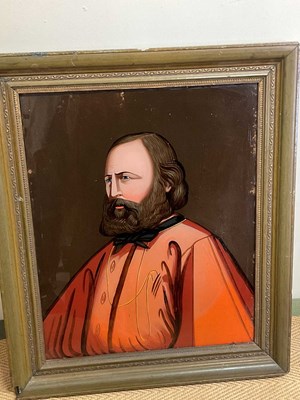 Lot 1535 - 19TH CENTURY RUSSIAN SCHOOL; a reverse...