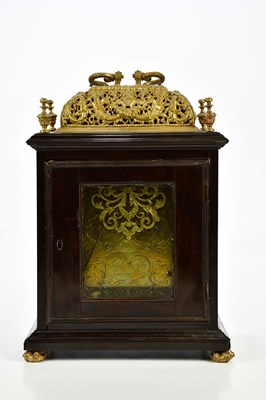 Lot 1500 - A 17th century and later bracket clock, the...