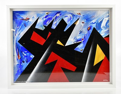 Lot 302 - DAVID WILDE (1918-1978); acrylic on board,...