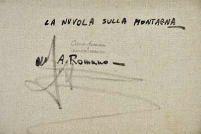 Lot 46 - ARMANDO ROMANO (Italian, born 1935); oil on...