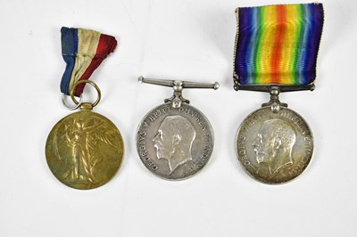 Lot 2595 - Two WWI British War Medals, awarded to 400427...
