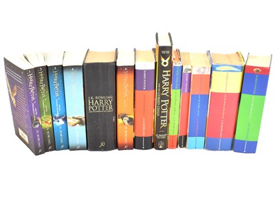 Lot 567 - Thirteen copies of various Harry Potter books,...