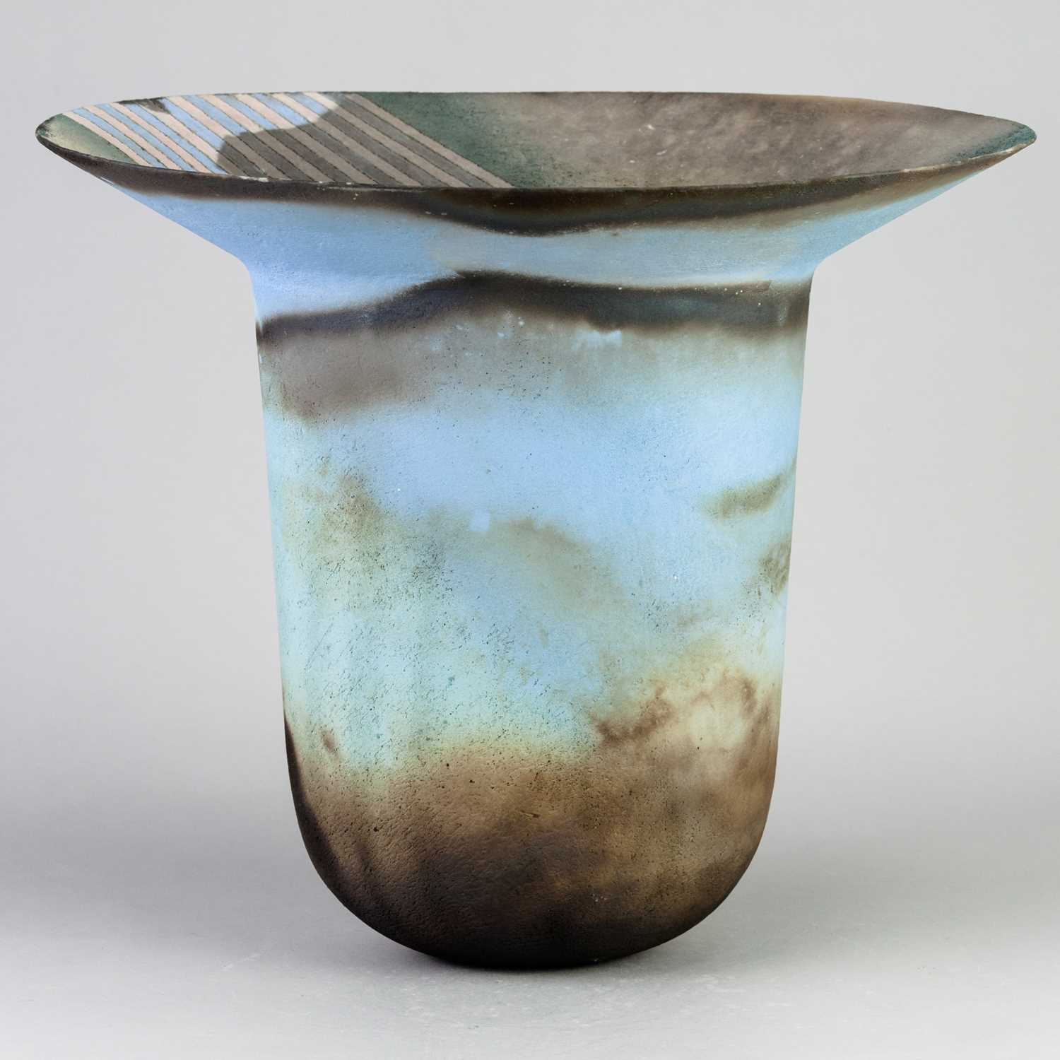 Lot 400 - JUDY TRIM (1943-2001); a tall smoke fired...