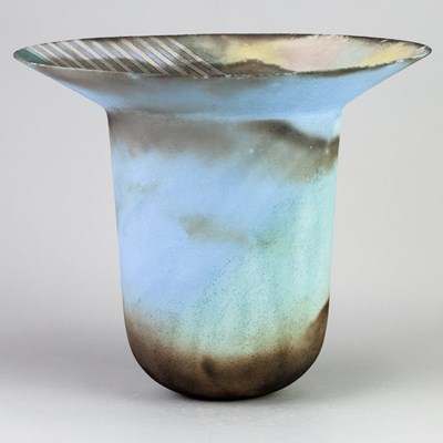 Lot 400 - JUDY TRIM (1943-2001); a tall smoke fired...