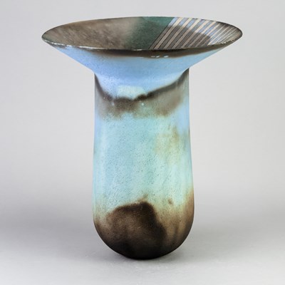 Lot 400 - JUDY TRIM (1943-2001); a tall smoke fired...