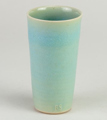 Lot 677 - RUPERT SPIRA (born 1960); a stoneware beaker...