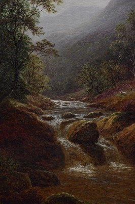 Lot 34 - WILLIAM MELLOR (1851-1931); oil on canvas, 'On...