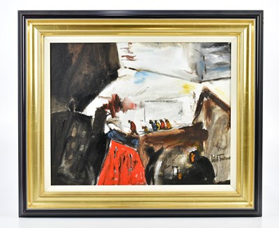 Lot 245 - WILLIAM RALPH TURNER FRSA (1920-2013); oil on...