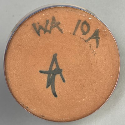 Lot 523 - MIRANDA THOMAS for Aldermaston Pottery; a tin...