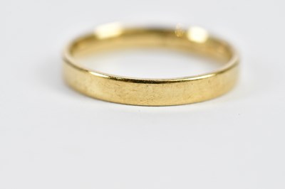 Lot 237 - A 9ct yellow gold wedding band, size L, approx....