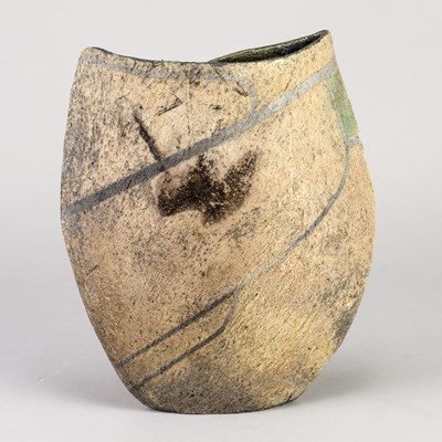 Lot 185 - DAVID HOWARD JONES (born 1953); a flattened...