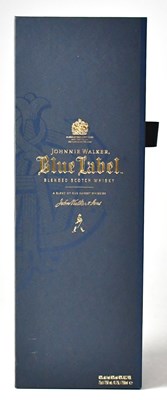 Lot 2749 - WHISKY; a bottle of Johnnie Walker Blue Label...