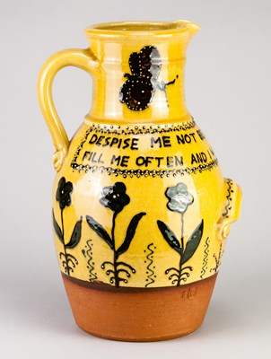 Lot 86 - BENNETT COOPER (1953-2002); a large slipware...