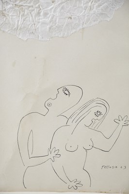 Lot 227 - JESUS TELLOSA (1936-2012); montage nude...