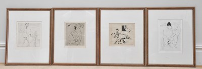 Lot 58 - FRANCIS WEST; four pencil signed limited...