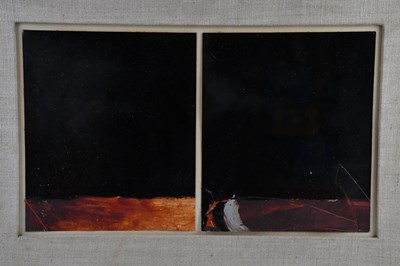 Lot 1794 - LAWRENCE DAWS (Australian); two panel acrylic,...
