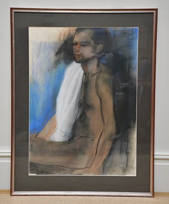 Lot 206 - DENIS O'SULLIVAN; pastel, 'Jean Paul', signed...