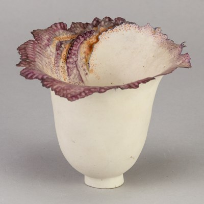 Lot 445 - MARIA STEWART (born 1940); a porcelain vase...