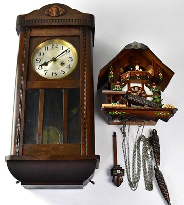 Lot 138 - A modern cuckoo-type clock by Schneider,...