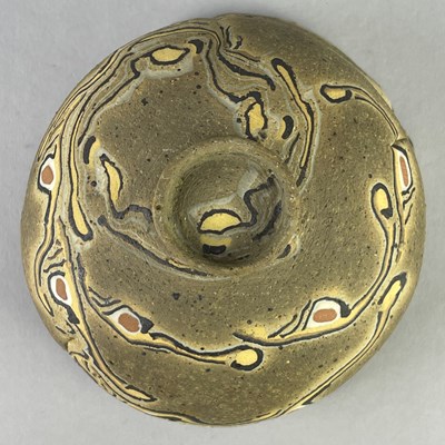 Lot 437 - MAL MAGSON (born 1950); a stoneware bowl with...