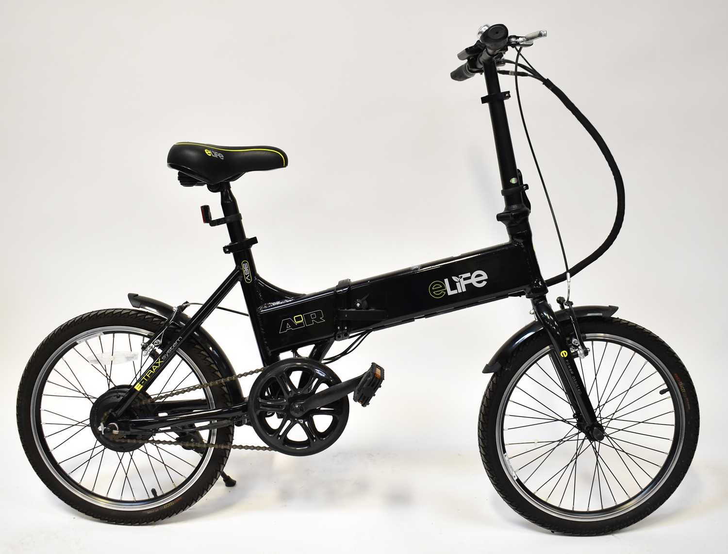 Lot 509 An Elife Air 36v folding electric bicycle