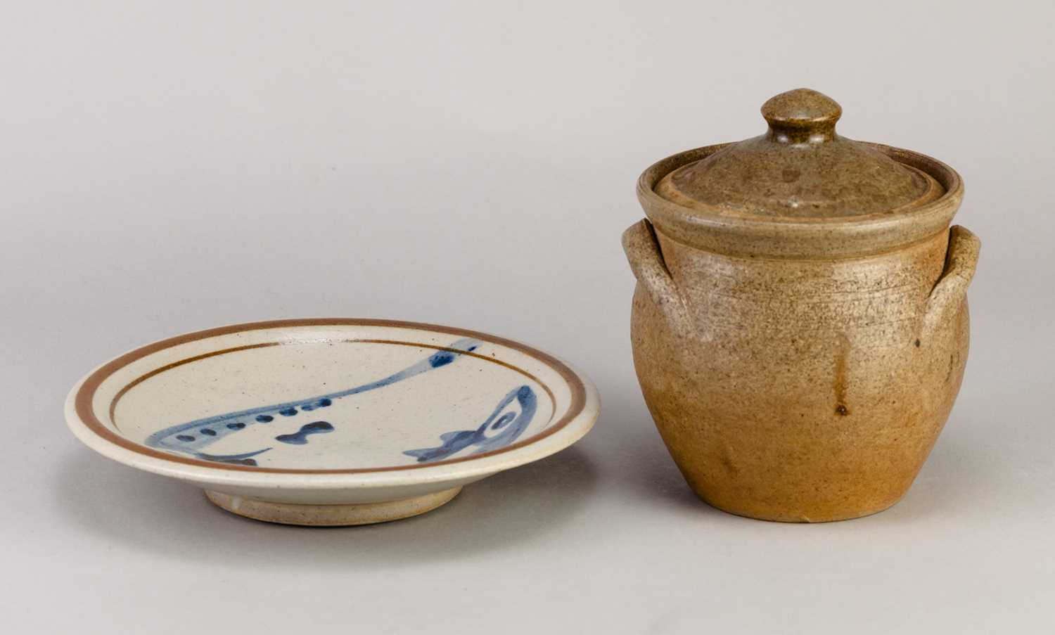 Lot 744 - SVEND BAYER (born 1946); a wood fired...