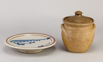 Lot 744 - SVEND BAYER (born 1946); a wood fired...