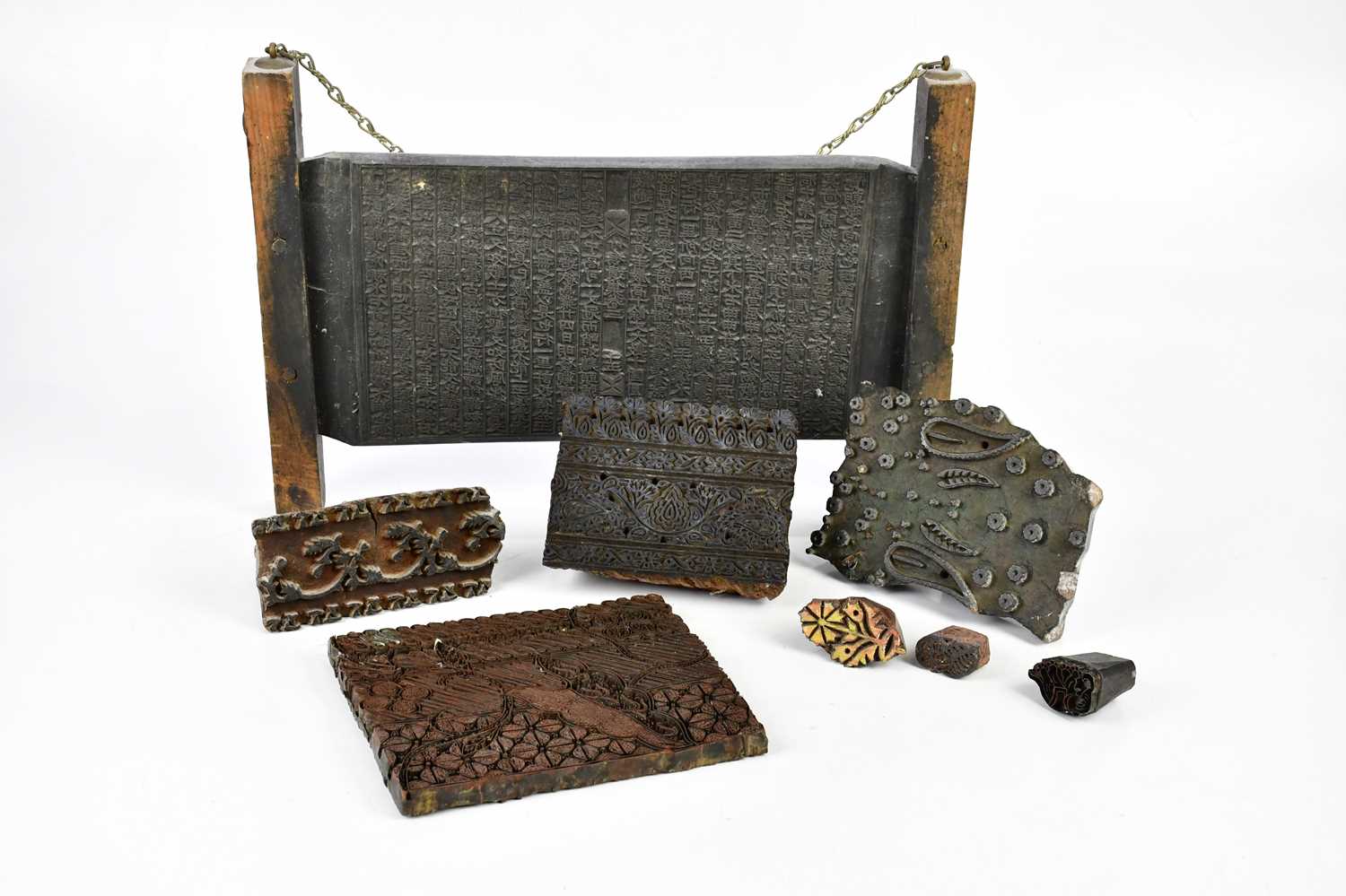 Lot 1263 - A collection of printing presses, including a...