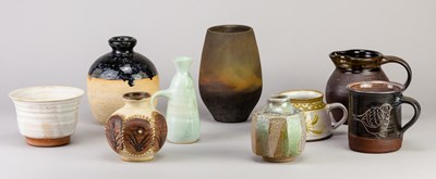 Lot 811 - A group of studio ceramics by different makers,...