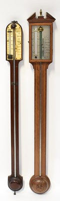 Lot 150 - MEYER & CO; a 19th century mahogany stick...