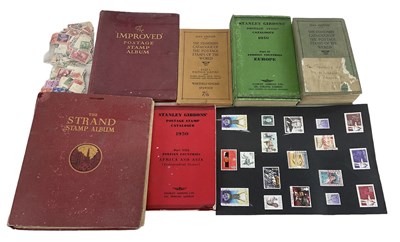 Lot 434 - A quantity of early stamp catalogues, a Strand...