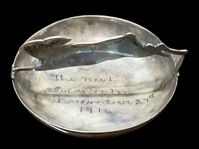 Lot 1334 - SAMPSON MORDAN & CO LTD; a George V hallmarked...