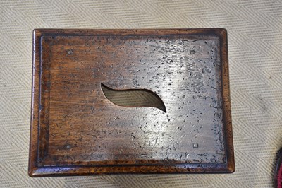 Lot 1130 - SIMON SIMPSON; a reproduction oak joint stool,...