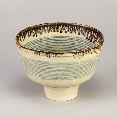 Lot 434 - LUCIE RIE (1902-1995); a small porcelain...