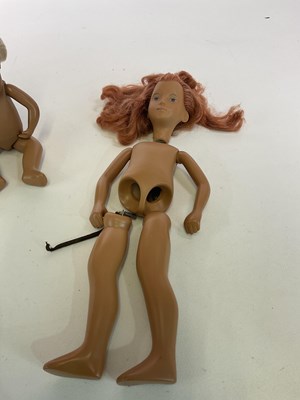 Lot 327 - SASHA DOLLS; a Sasha doll, height 40cm, in...
