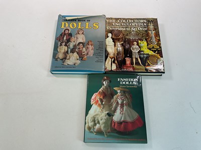 Lot 380 - DOLLS AND TEDDIES; a group comprising a small...