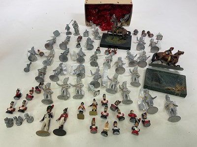 Lot 73 - A collection of diecast Napoleonic troops,...