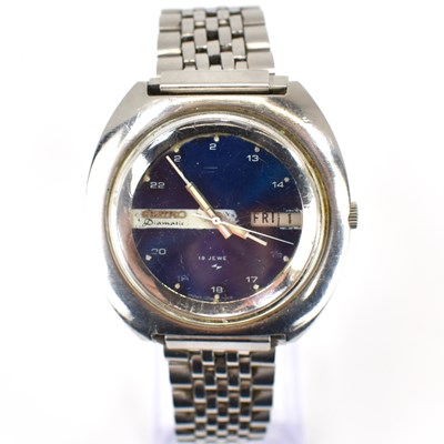 Lot 885 - SEIKO; a vintage Diamatic automatic wristwatch,...