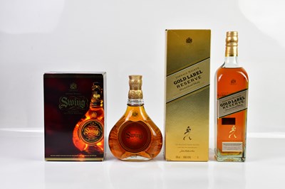 Lot 2758 - WHISKY; a bottle of Johnnie Walker Gold Label...