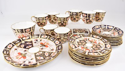 Lot 330 - ROYAL CROWN DERBY; a twenty-seven piece part...