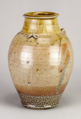 Lot 586 - PHIL ROGERS (1951-2020); a lugged stoneware...