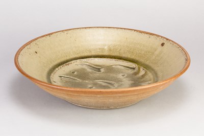 Lot 599 - PHIL ROGERS (1951-2020); a stoneware dish...