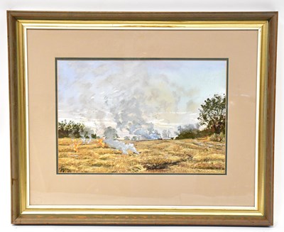 Lot 482 - MARGARET GLASS PS (born 1950); pastel,...