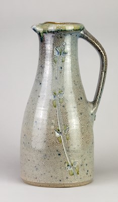 Lot 449 - MARK GRIFFITHS (born 1956); a tall salt glazed...