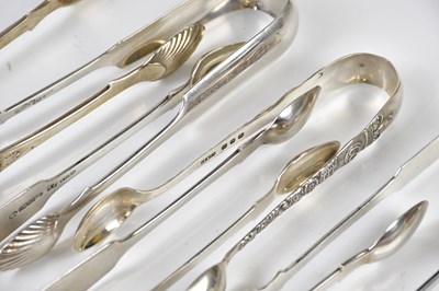 Lot 2248 - JOHN SMYTH; a set of Victorian hallmarked...