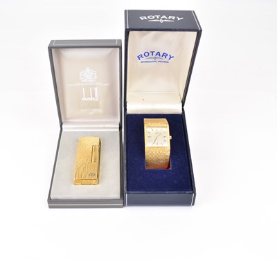 Lot 882 - ROTARY; a gentlemen's 1970s vintage gold...