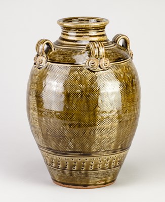 Lot 726 - SULEYMAN SABA (born 1969); a lugged stoneware...