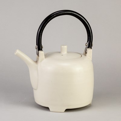 Lot 728 - SULEYMAN SABA (born 1969); a stoneware teapot...