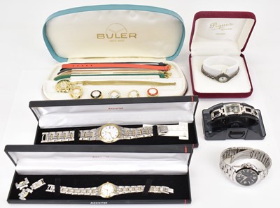 Lot 890 - A six modern and vintage fashion watches to...